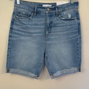 LOFT Light Blue Denim Shorts